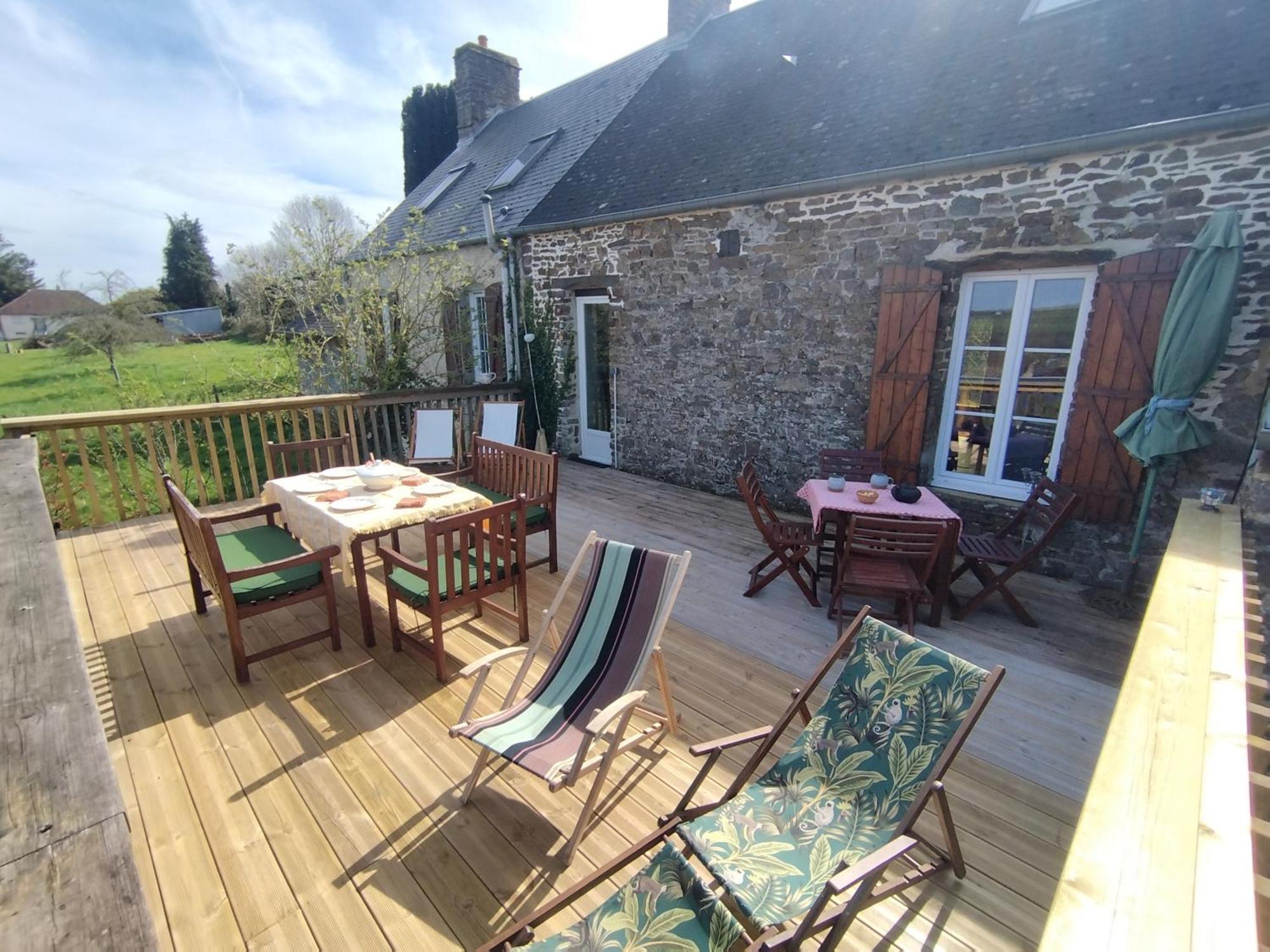 Chalet Des Roches Roche D'Oetre Suisse Normande Saint-Philbert-sur-Orne Exterior foto